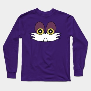 Big the Cat Face Long Sleeve T-Shirt